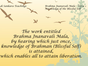 Brahma Jnanavali Quote 1