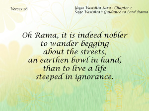 Yoga Vasishta Sara Quote 26