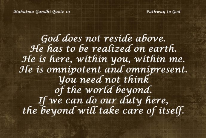 Mahatma Gandhi Quote 10