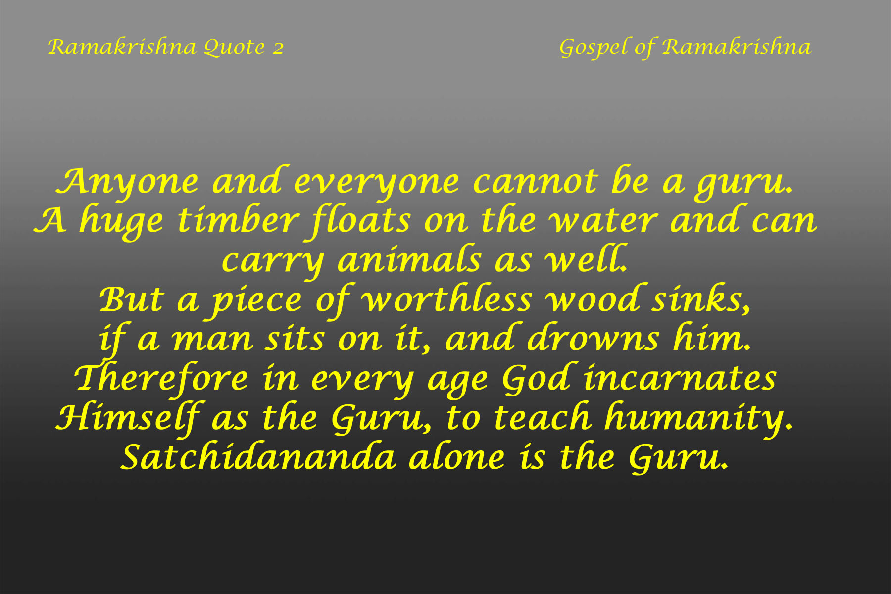 Ramakrishna Quote 2