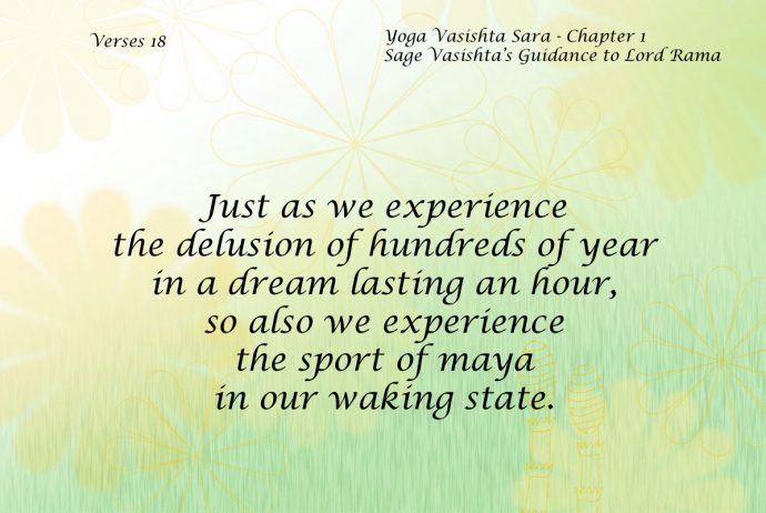 Yoga Vasishta Sara Quote 18