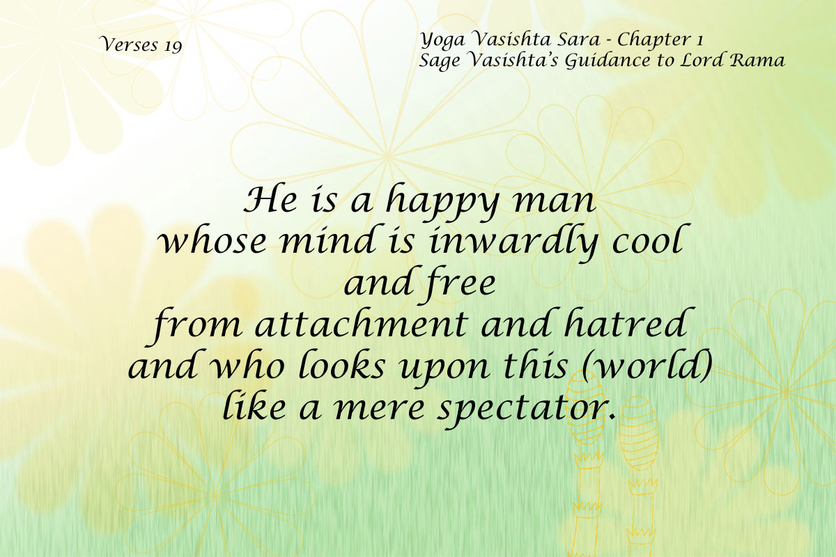 Yoga Vasishta Sara Quote 19