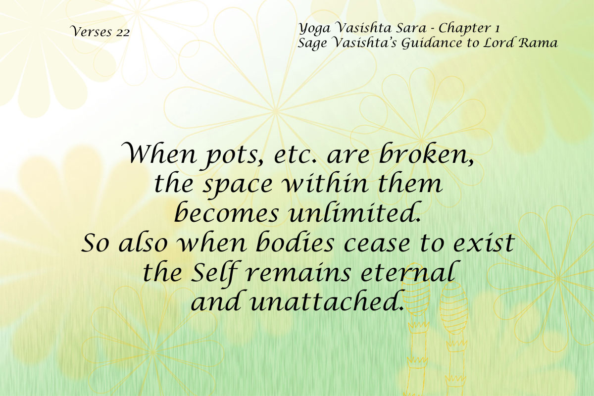 Yoga Vasishta Quote 22