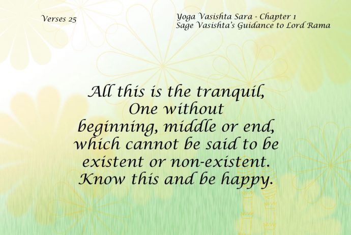 Yoga Vasishta Quote 25